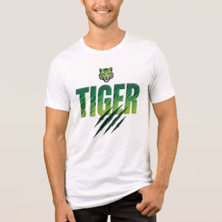 Camiseta Tipografia Negrito Tigre Verde