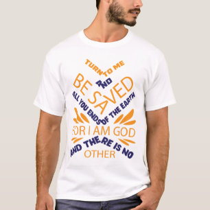 Camiseta tipografia personalizada cristã design