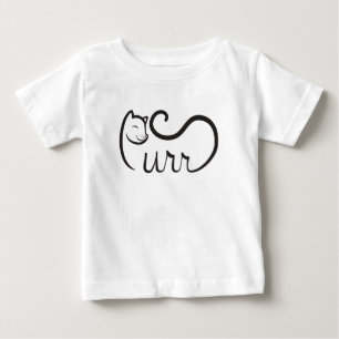Camiseta Tipografia Purr PRETA