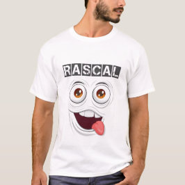 Camiseta Tipografia Rascal Bold Típica T-Shirt-Playful Atti