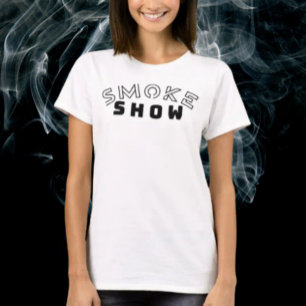 Camiseta Tipografia Smoke Show