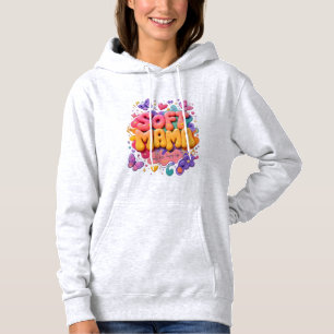 Camiseta Tipografia Soft Mama Kawaii