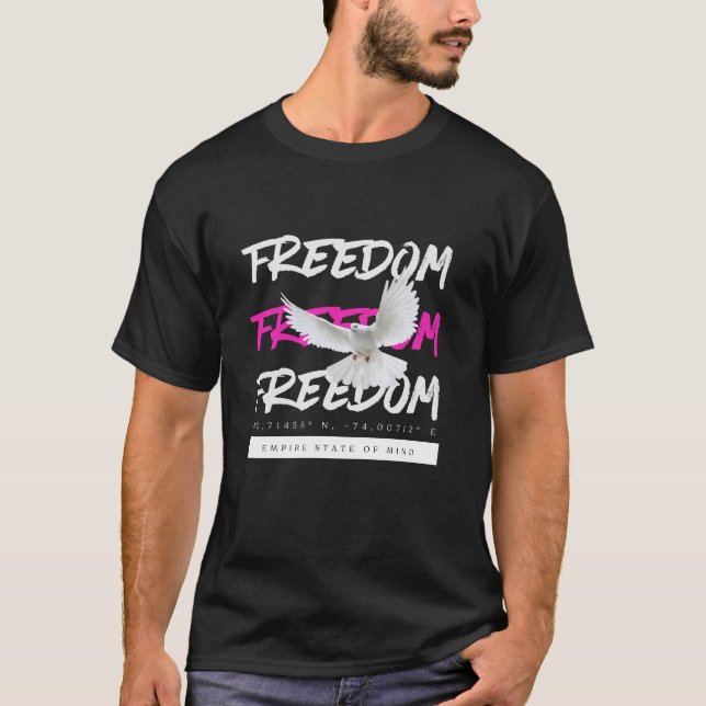 Camiseta Tipografia Urbana Liberdade (Frente)