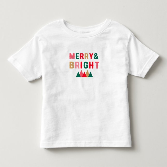 Camiseta Tipografia Verde Vermelho e Castanho (Frente)