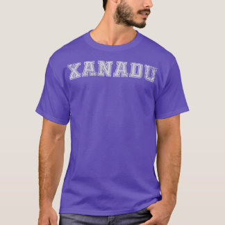 Camiseta Tipografia Vintage Xanadu
