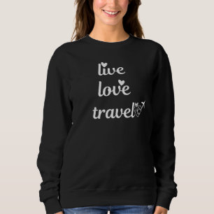 Camiseta Tipografia Viva Amar Viajar, Avião de Papel, Simpl
