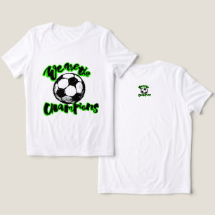 Camiseta Tipografia 'We Are The Champions'
