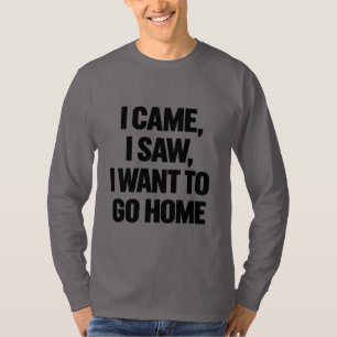 Camiseta Tipográfica com Lema de Quem Quer Voltar