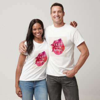 Camiseta Típográfica de Palmeira de Verão Aproveit