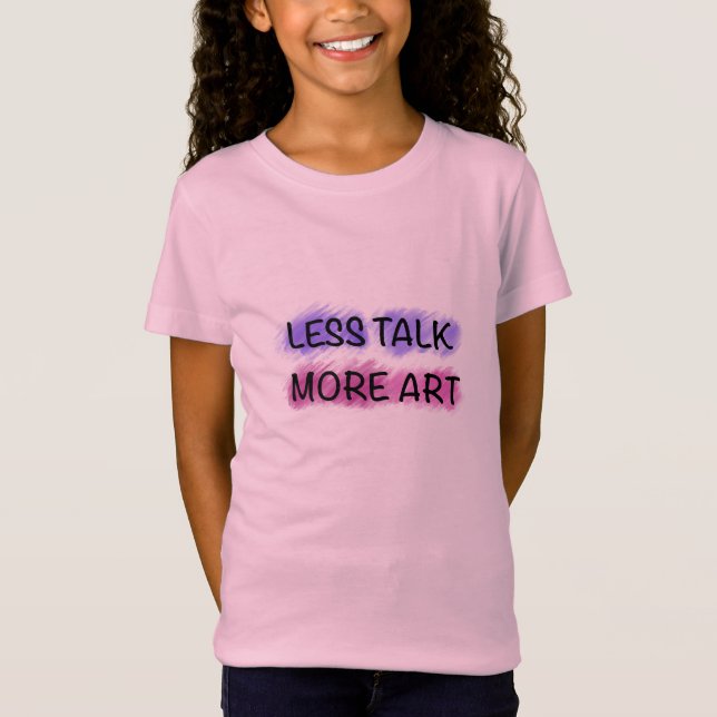 Camiseta Típográfica Fofo para Crianças Menos Conv (Frente)
