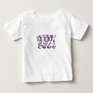 Camiseta Típográfica Sassy Girl Fofo & Moderno