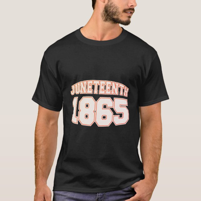 Camiseta Tipos 1865 - Dia da Liberdade Negra (Frente)