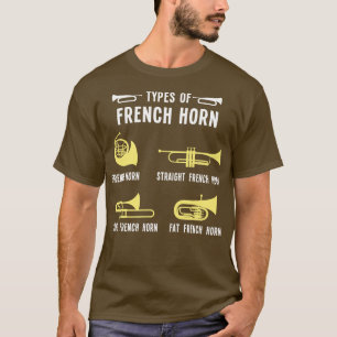 Camiseta Tipos de chifres franceses