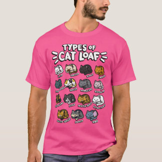 Camiseta Tipos de Gato de Gato de Gato de Gato de Gato de P