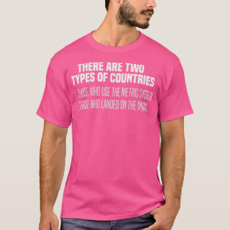 Camiseta Tipos de países lançados no Nerd de Matemática da