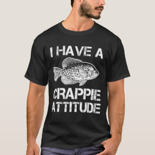 Camiseta Tipos de peixe engraçados da atitude do tipo de