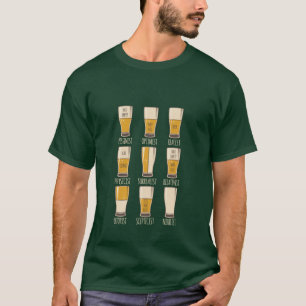 Camiseta Tipos de Personalidade da Cerveja