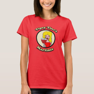 Camiseta Tipsy Tina's Martinis