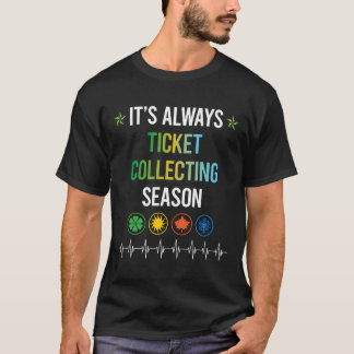 Camiseta Tíquetes de Coleta Engraçado