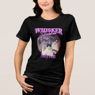 Camiseta Tíquetes e patas lisas