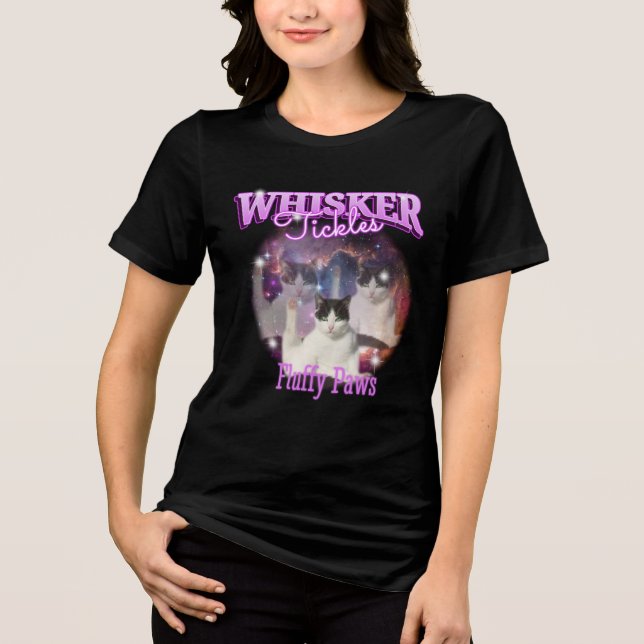 Camiseta Tíquetes e patas lisas (Frente)