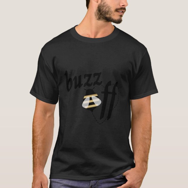 Camiseta Tira A Abelha Com Uma Dica De Amor (Frente)