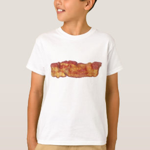 Camiseta Tira de bacon fritada