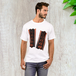Camiseta Tira de Filme Negativo 35mm Vintage