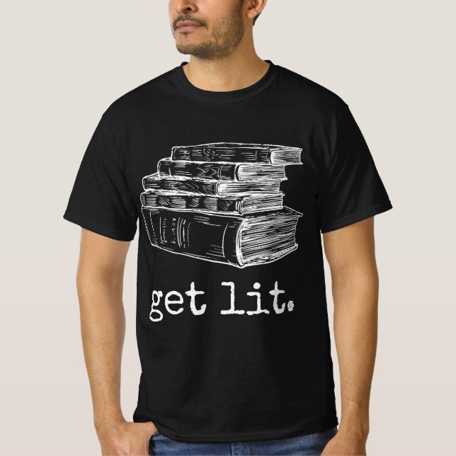 Camiseta Tira-te dos Livros Engraçado Memória - Presente pa (Frente)