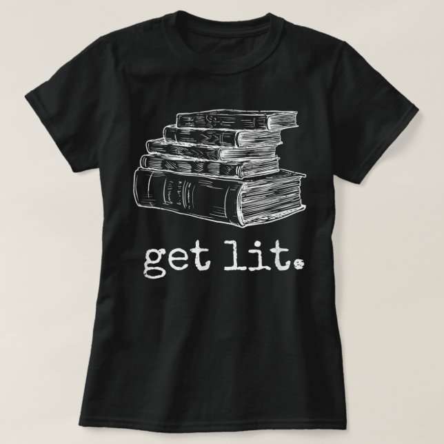 Camiseta Tira-te dos Livros Engraçado Memória - Presente pa (Frente do Design)