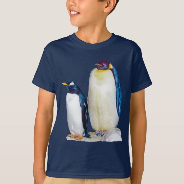 Camiseta Tiragem dos pinguins (Frente)