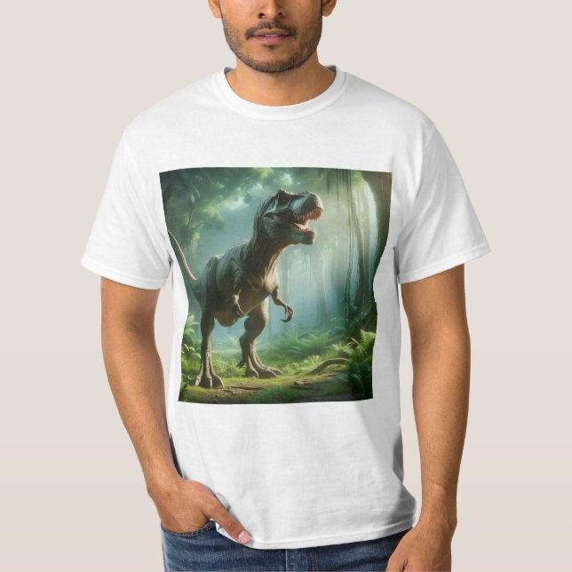 Camiseta Tiranosaurio Rex: El Rey de los Dinosaurios (Frente)