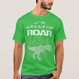 Camiseta Tiranossauro Rex TRex Dinossauro Roar