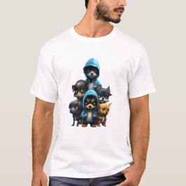 Camiseta Tirante Pequeno E Seu Esquadrão Empilhado!