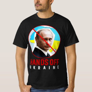 Camiseta Tire As Mãos Da Ucrânia