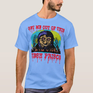 Camiseta Tire-Me Desta Prisão De Flesh Engraçada Retro De H