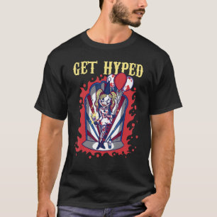 Camiseta Tire Pessoas Rindo De Um Palhaço Assustador