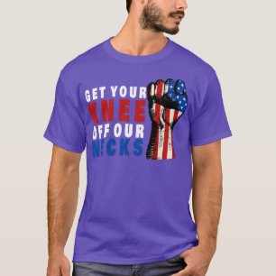 Camiseta Tire Seu Joelho De Nossos Pescoços