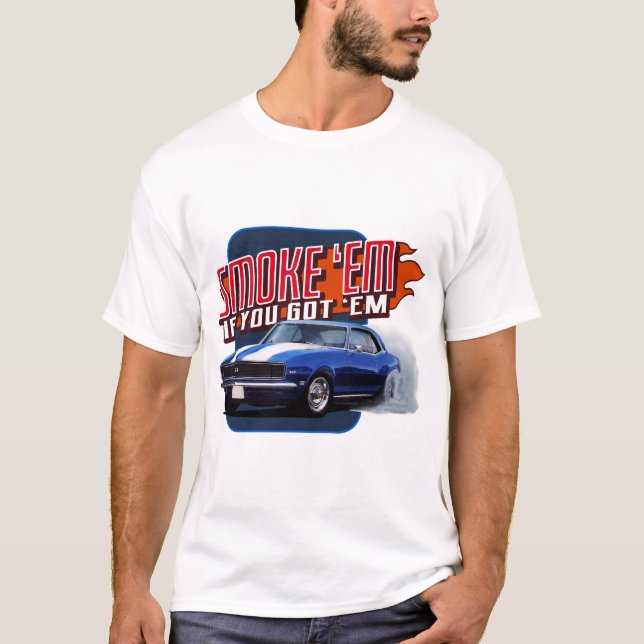 Camiseta Tire Smoke Camaro (Frente)