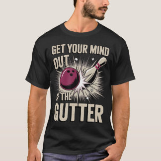 Camiseta Tire Sua Mente da Sarjeta de Boliche
