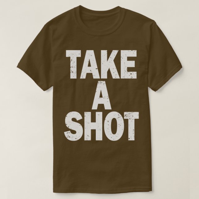 CAMISETA TIRE UM TIRO (Frente do Design)