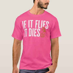 Camiseta Tiro ao Prato Se Voa Morre Tiro ao Prato