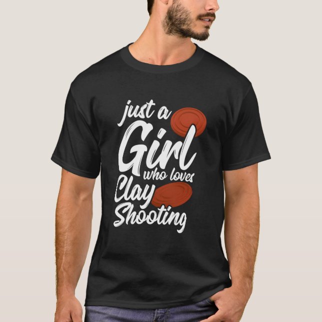 Camiseta Tiro ao Prato Trap Shooter Tiro ao Alvo (Frente)