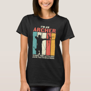 Camiseta Tiro com Arco Arqueiros Eu Sou um Arqueiro Suponha