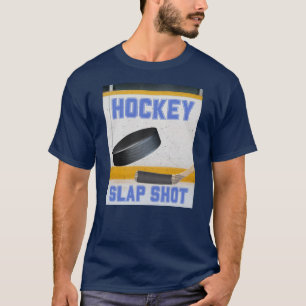 Camiseta Tiro de Disco de Hóquei no Gelo