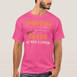 Camiseta Tiro Esportivo com Espingarda Tiro com Espingarda