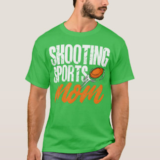 Camiseta Tiro Esportivo Momrap Mulher Atirando Argila menin