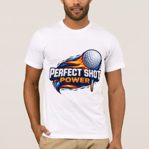 Camiseta Tiro Perfeito de Golfe Poderoso 
