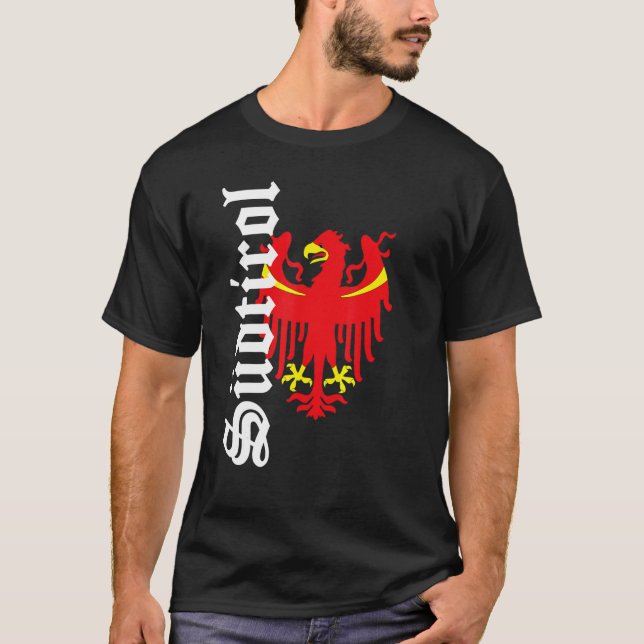 Camiseta Tirol Do Sul Com Casaco De Armas (Frente)