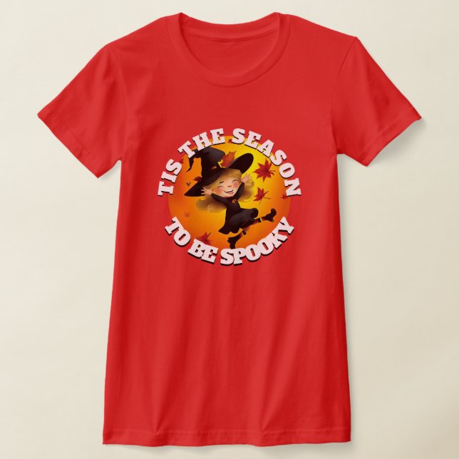 Camiseta Tis the Season Happy Witch (Postura )